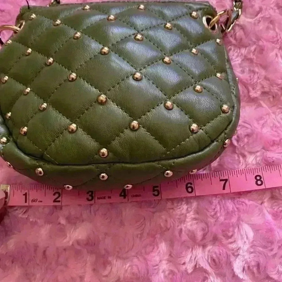 Women's Crossbody Small Green Bag Poppie Jones Excellent condition - Picture 12 of 12